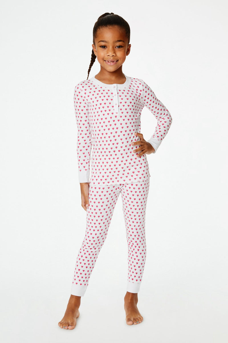 Kids Heart Pajama Set Apparel Roller Rabbit   
