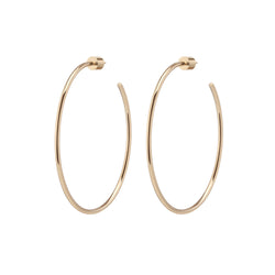 2" Thread Hoops Apparel & Accessories Jennifer Fisher   