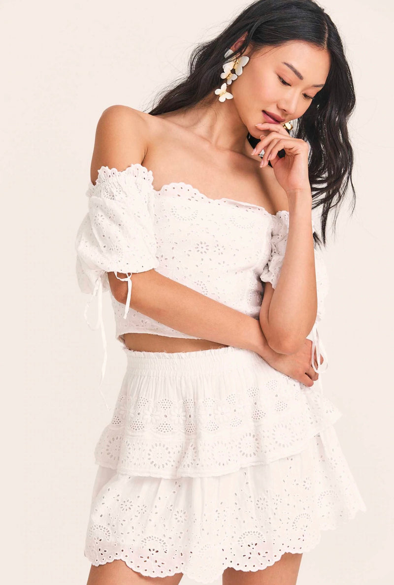 Charmaine Skirt Apparel & Accessories LoveShackFancy   