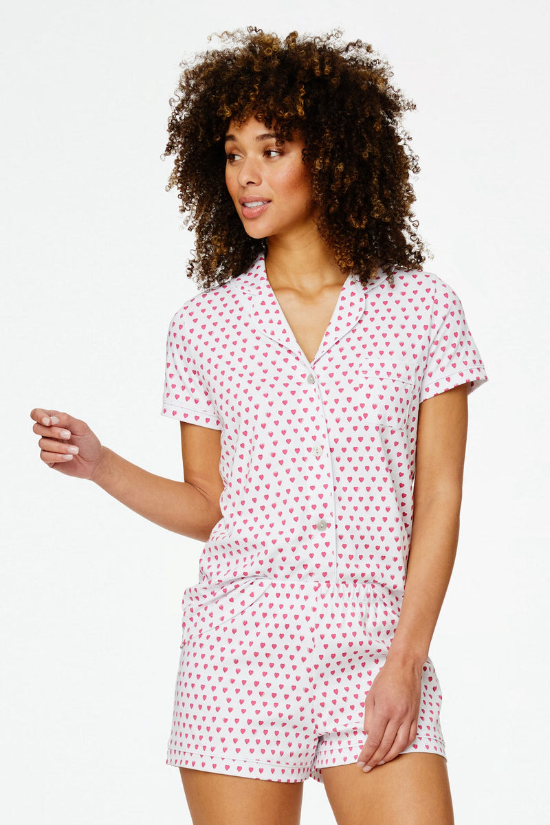 Roller rabbit hearts pj polo set Clearance