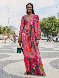 Cool Leopards Maxi Dress  Farm Rio   