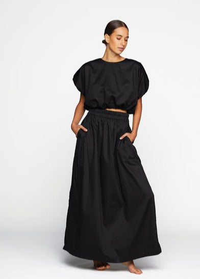 Delia Maxi Skirt Apparel & Accessories Mikoh   