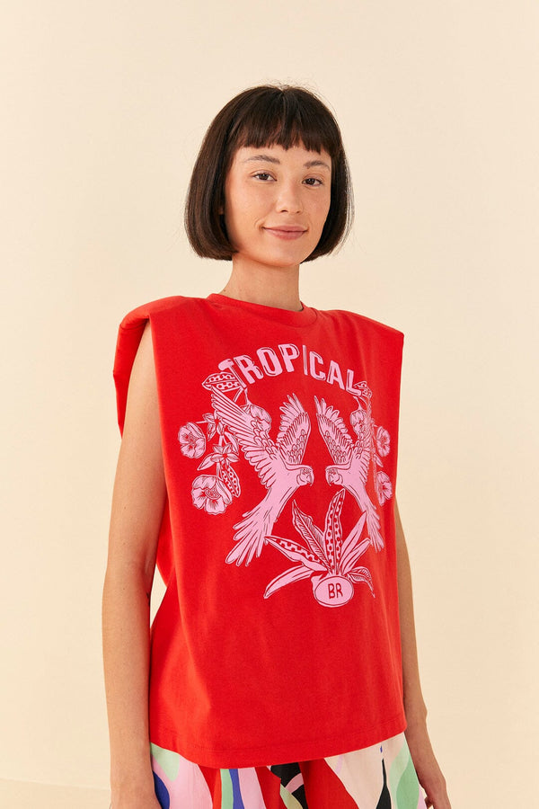 Tropical Organic Cotton T-Shirt  Farm Rio   