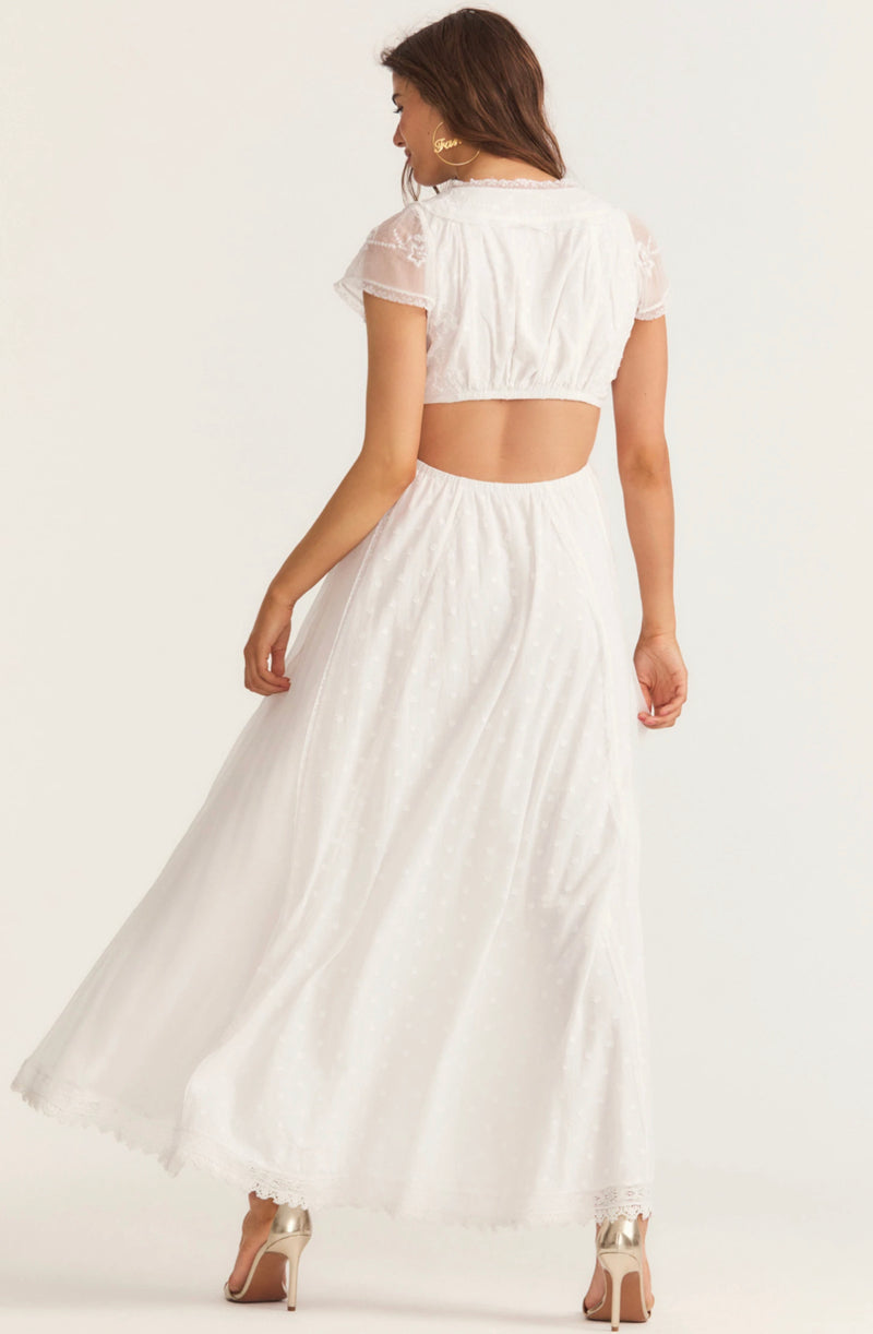 Vania Maxi Dress Apparel & Accessories LoveShackFancy   