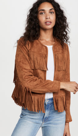 The On-The-Fringe Jacket Apparel Mother Denim   