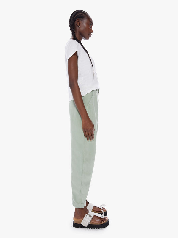 The Patch Pocket Chute Flood  Mother Denim   