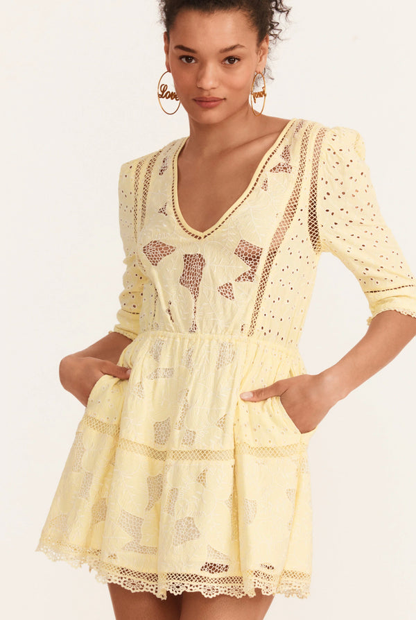 Jobelle Mini Dress Apparel & Accessories LoveShackFancy   