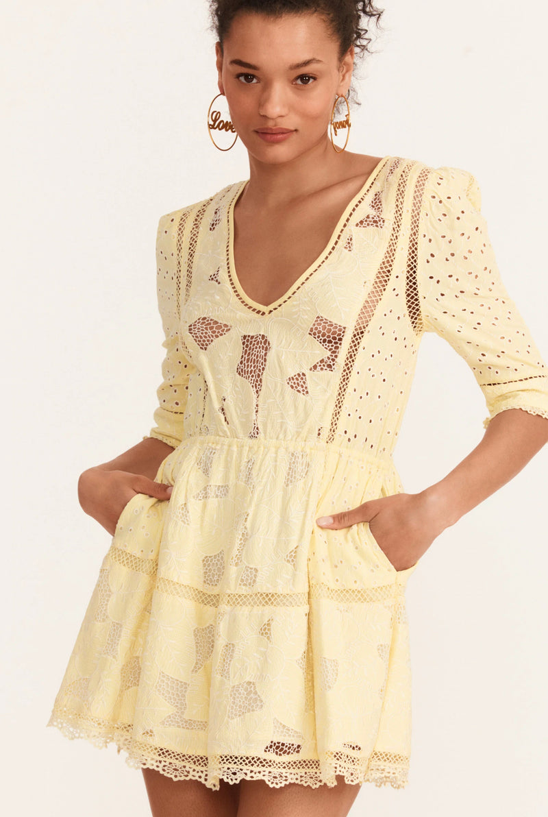 Jobelle Mini Dress Apparel & Accessories LoveShackFancy   