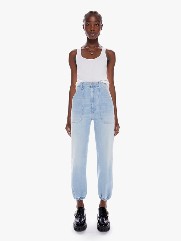 The Wrapper Patch Springy Ankle Apparel Mother Denim   