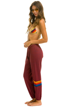 Rainbow Stitch Sweatpants Apparel & Accessories Aviator Nation   