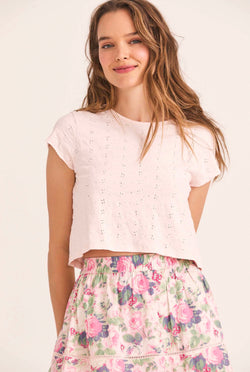 Rubin Tee Apparel & Accessories LoveShackFancy   