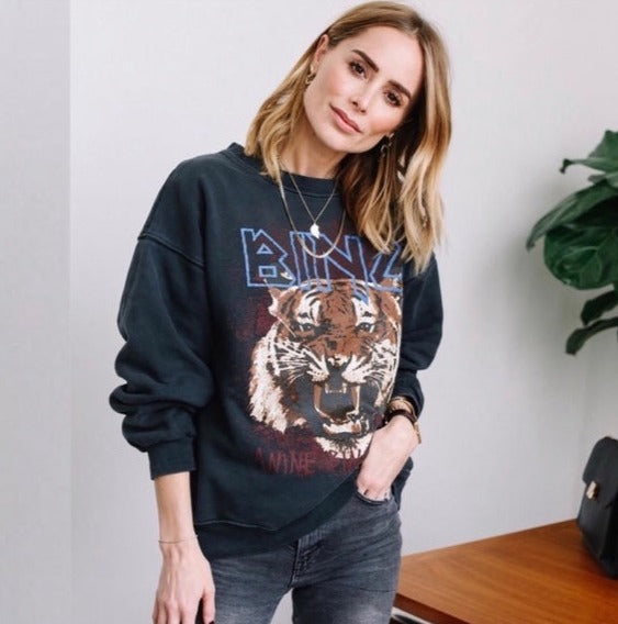 Tiger Sweatshirt  Anine Bing   