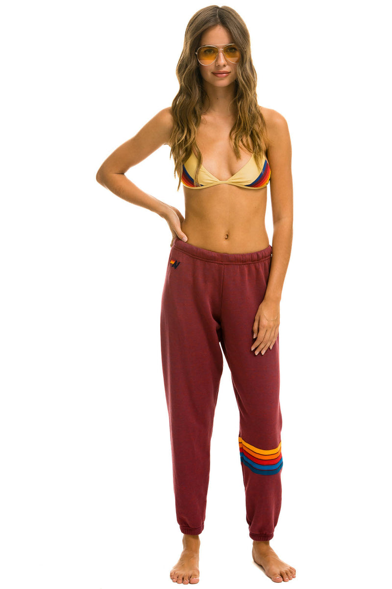 Rainbow Stitch Sweatpants Apparel & Accessories Aviator Nation   