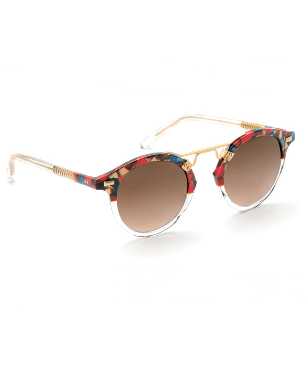 St. Louis Mirrored Sunglasses Apparel & Accessories Krewe   