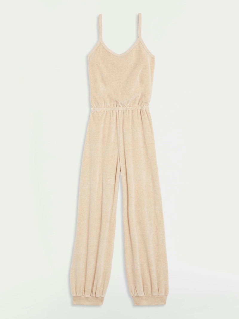 The Heather Velour Giorgi Tank Jumpsuit  Suzie Kondi   