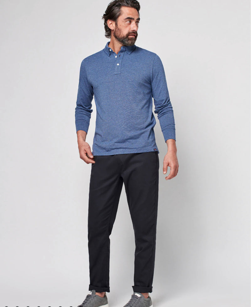 Movement™ Long-Sleeve Polo Apparel & Accessories Faherty   