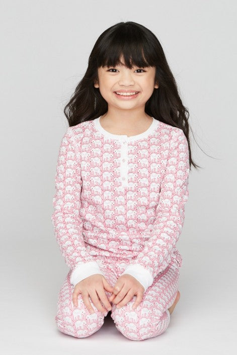 Kids Hathi Pajama Set Apparel Roller Rabbit   