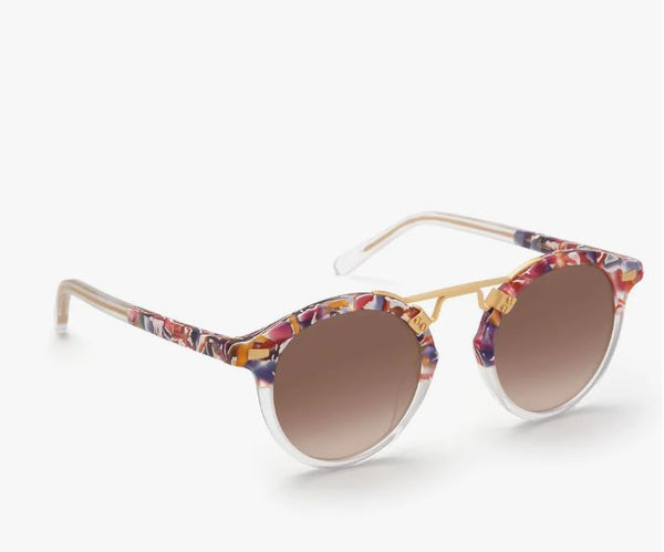 St. Louis Mirrored Sunglasses Apparel & Accessories Krewe   