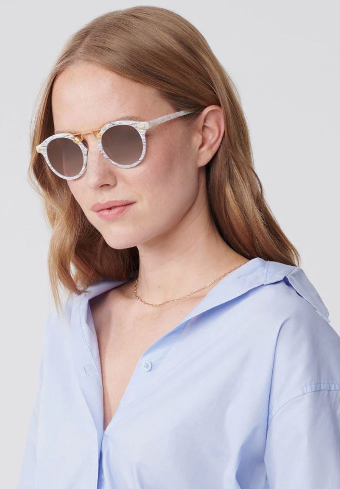 Krewe Women's St. Louis Mirrored Sunglasses