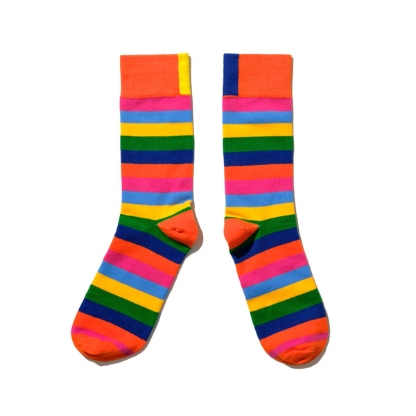 The Rainbow Stripe Sock Apparel & Accessories KULE   