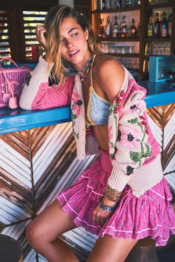 Neve Mini Skirt Apparel LoveShackFancy   