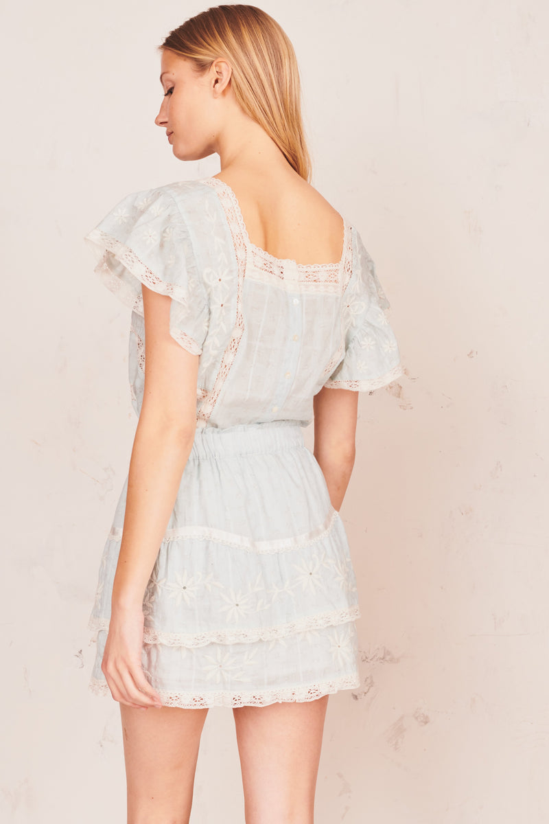 Steffi Top Apparel LoveShackFancy   