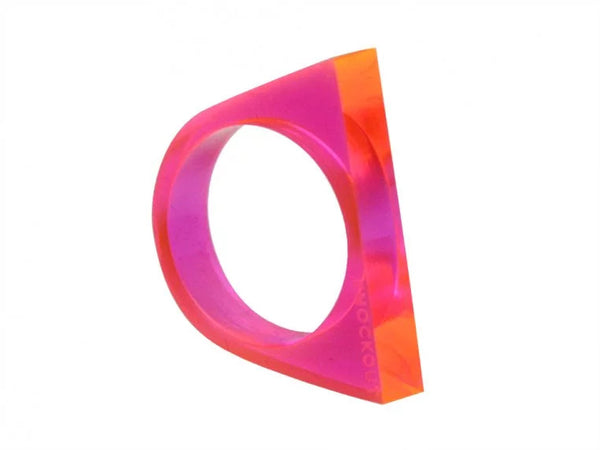 Lucite Knockout Ring Accessories Knockout 7 Neon Pink 