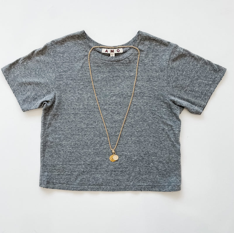 Good Fortune & Sun Charm Necklace Accessories Marit Rae   