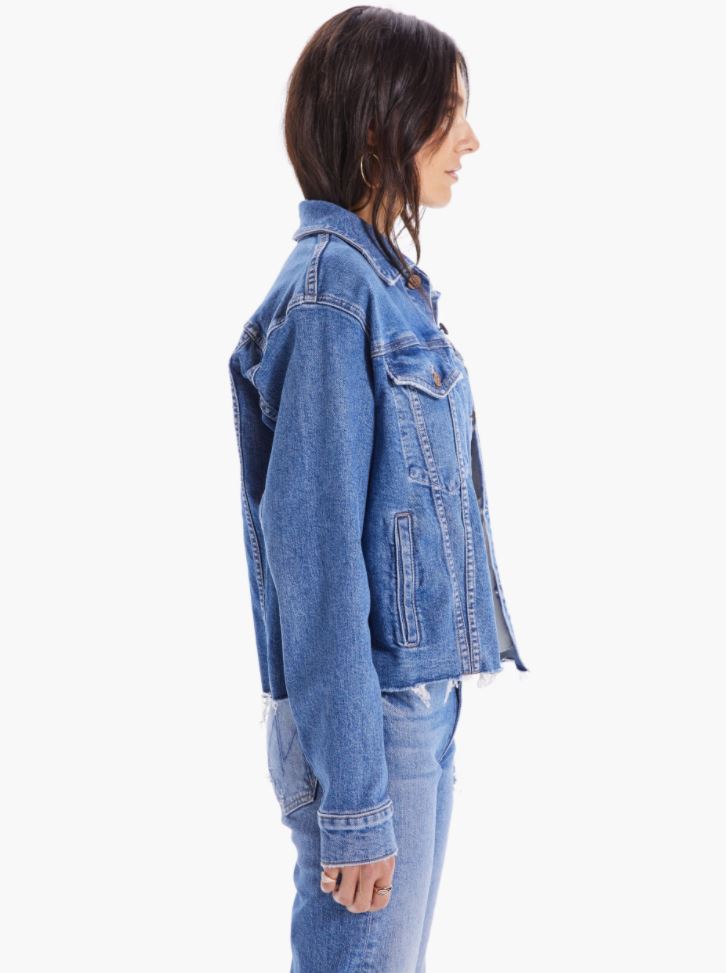 The Cut Drifter Denim Jacket Apparel & Accessories Mother Denim   