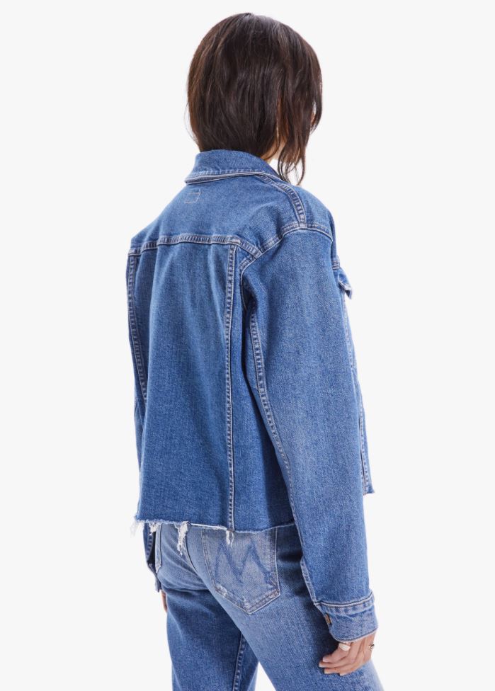 The Cut Drifter Denim Jacket Apparel & Accessories Mother Denim   