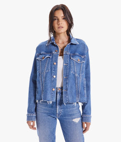 The Cut Drifter Denim Jacket Apparel & Accessories Mother Denim   