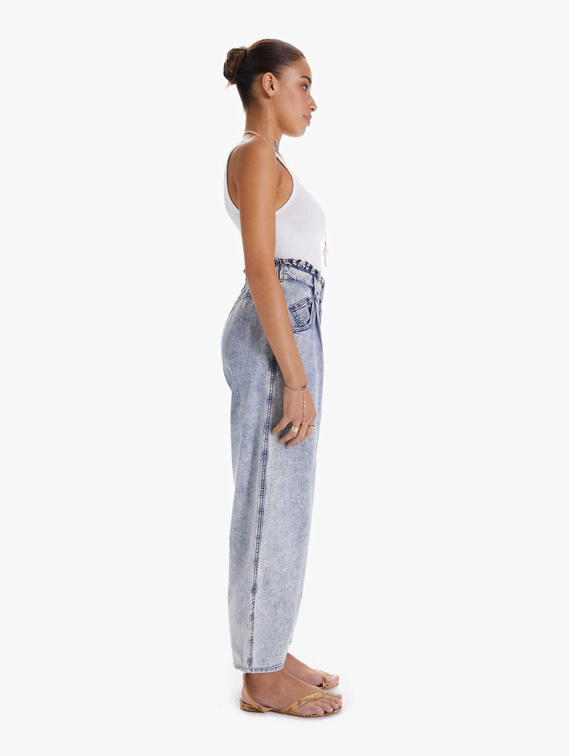 The Ruffle Greaser Ankle Jean Apparel Mother Denim   