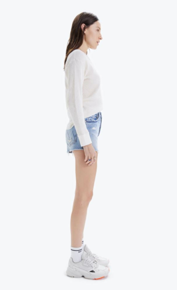 The Tomcat Kick Fray Short Apparel & Accessories Mother Denim   
