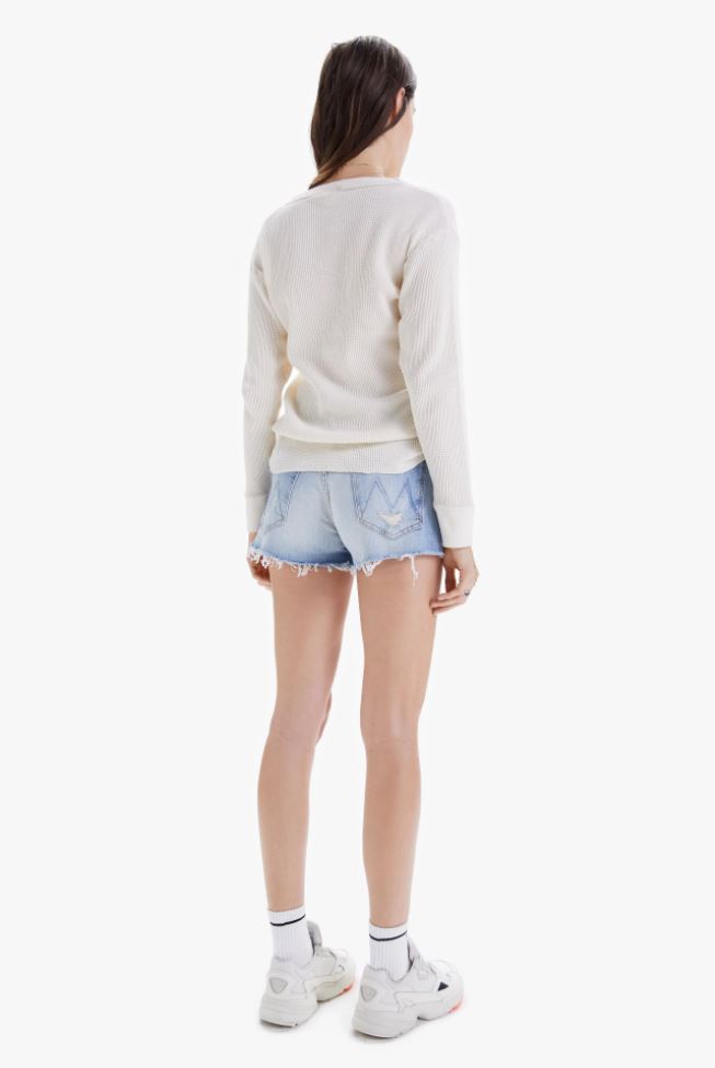 The Tomcat Kick Fray Short Apparel & Accessories Mother Denim   