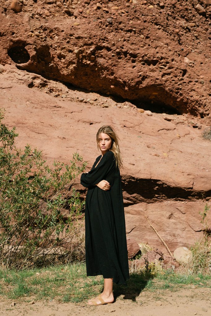 Cotton Gauze Fiore Maxi Apparel Natalie Martin   