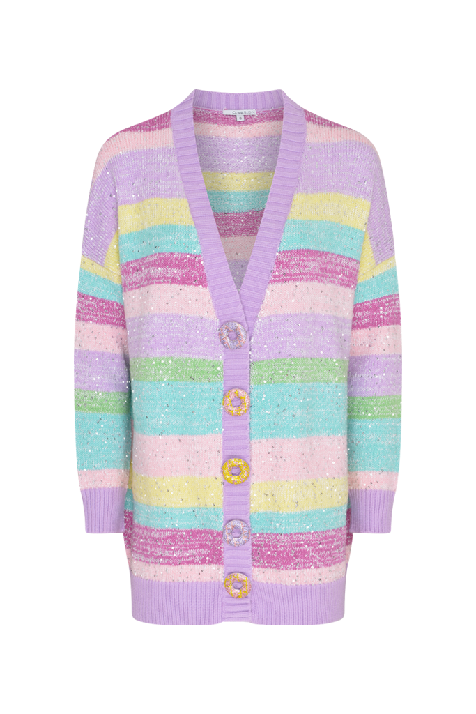 Mika Sequin Knit Cardigan