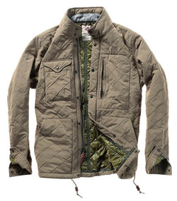 Quilted Tanker Jacket Apparel Relwen   