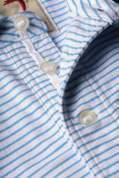 Stripe Slot Polo Apparel Relwen   