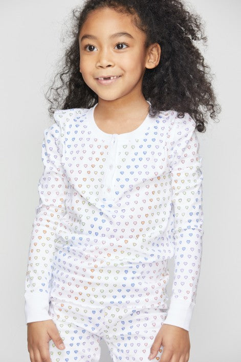 Kids Disco Heart Pajama Set Apparel Roller Rabbit   