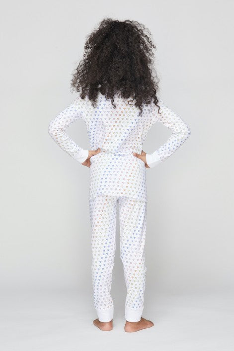 Kids Disco Heart Pajama Set Apparel Roller Rabbit   
