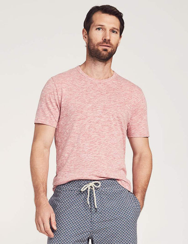 Short-Sleeve Heather Tee Apparel Faherty   