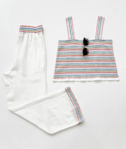 The Leila Pant Apparel Solid & Striped   