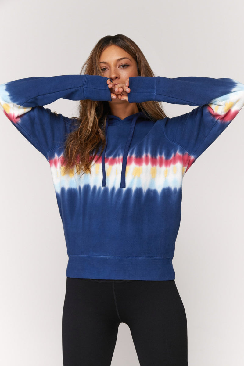 Tie Dye Raglan Hoodie Apparel Spiritual Gangster   