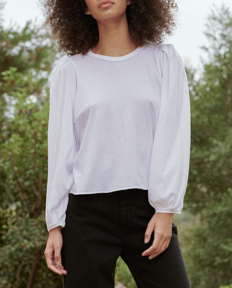 Pleat Sleeve Top Apparel The Great   