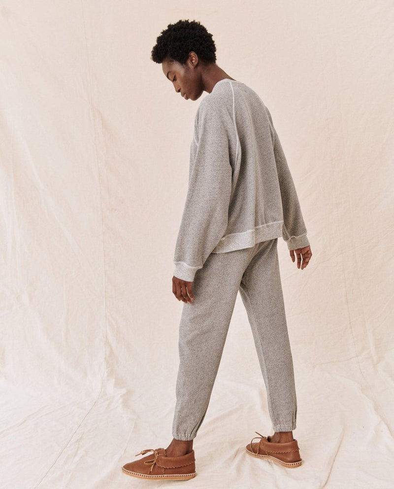 The Cropped Sweatpant Apparel The Great   
