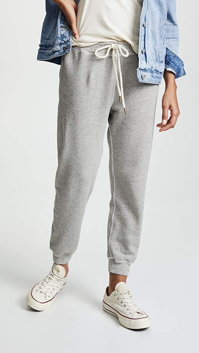 The Cropped Sweatpant Apparel The Great   