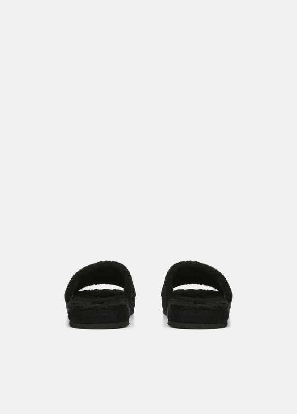 Shearling Kalina Slide Sandal Apparel Vince   