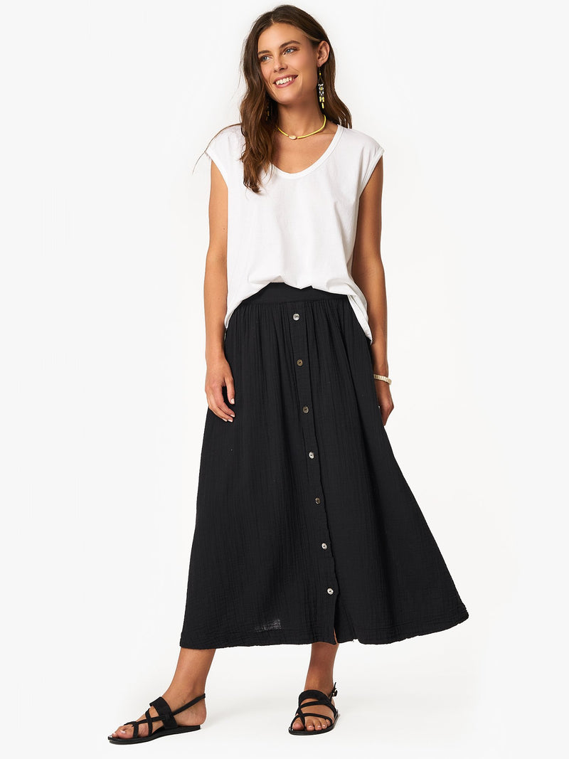 Teagan Skirt Apparel Xirena Extra Small Black 